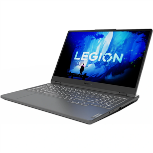 Lenovo Legion 5 15IAH7H, 15,6'', WQHD, 165 Гц, i5, 16 ГБ, 512 ГБ, RTX 3060, SWE, темно-серый - Ноутбук