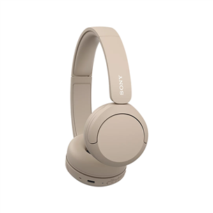 Sony WH-CH520, beige - Wireless headphones