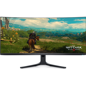 Dell Alienware AW3423DWF, curved, 34", UWQHD, 165 Hz, OLED, melna - Izliekts monitors AW3423DWF