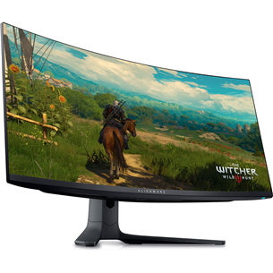 Dell Alienware AW3423DWF, curved, 34", UWQHD, 165 Hz, OLED, melna - Izliekts monitors