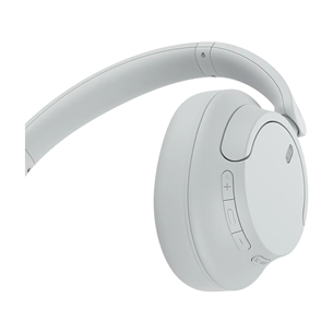 Sony WH-CH720N, aktīvā trokšņu slāpēšana, balta - Bezvadu austiņas