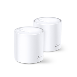 TP-Link Deco X20, 2-pack, balta - Bezvadu rūteris DECO-X20-2-PACK