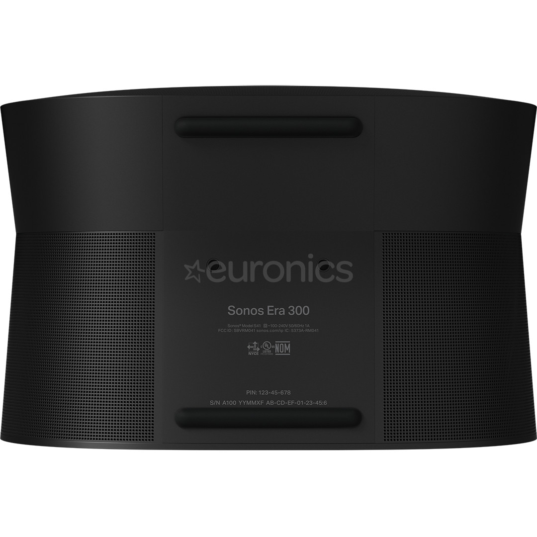 Sonos Era 300, melna - Viedais skaļrunis