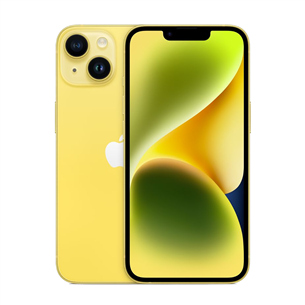 Apple iPhone 14, 128 GB, yellow - Smartphone