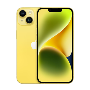 Apple iPhone 14, 512 GB, dzeltena - Viedtālrunis