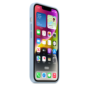 Apple iPhone 14 Silicone Case with MagSafe, sky - Case
