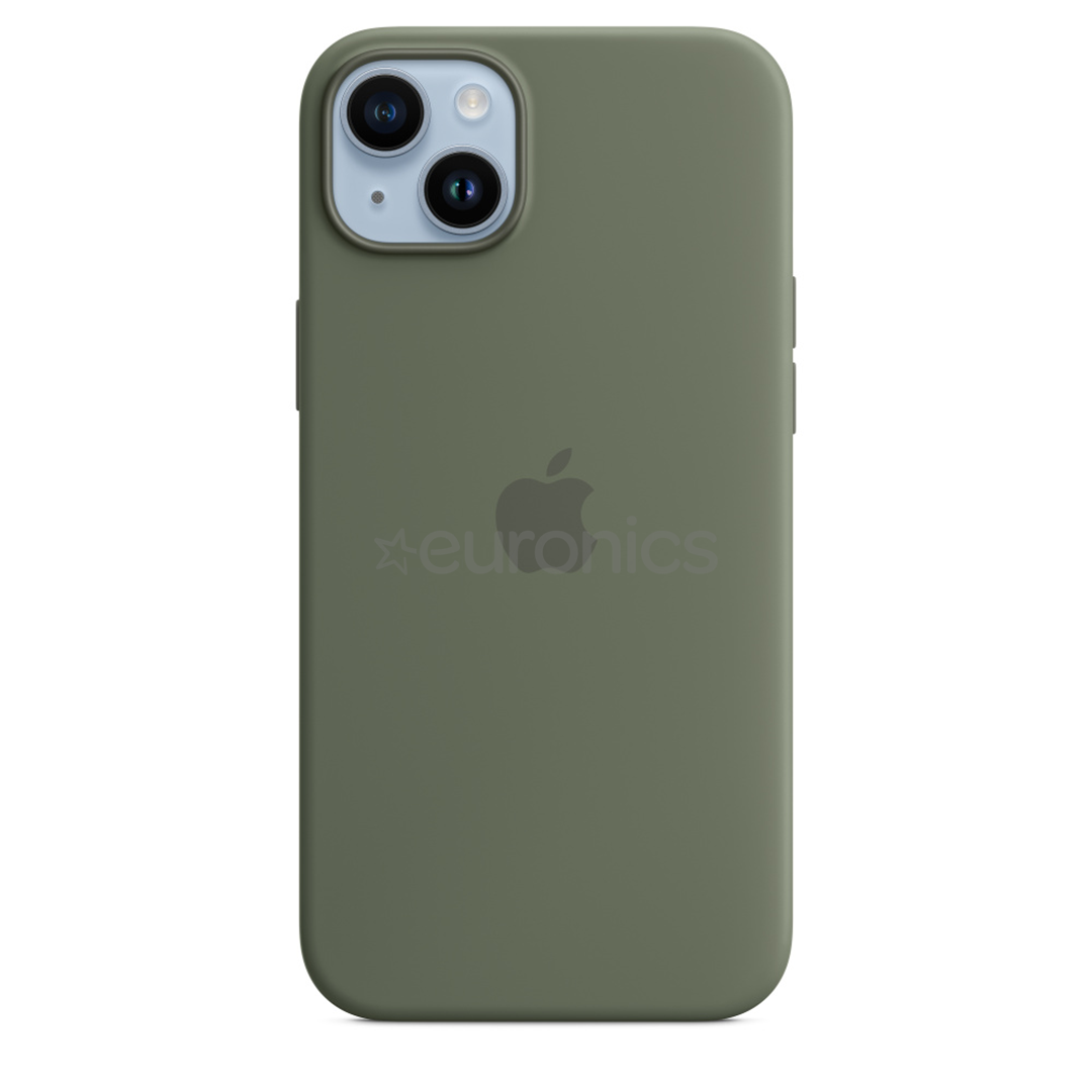Apple iPhone 14 Plus Silicone Case with MagSafe, olive Case, MQUD3ZM