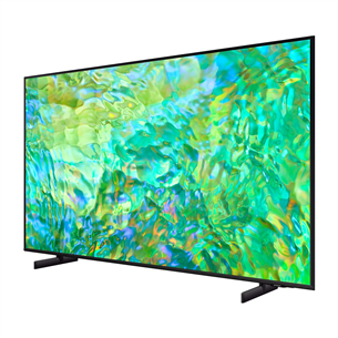 Samsung Crystal CU8000, 43'', Ultra HD, LED LCD, sānu statīvs, melna, Televizors