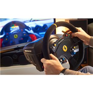 Thrustmaster TS-PC RACER Ferrari 488 Challenge Edition, черный - Руль