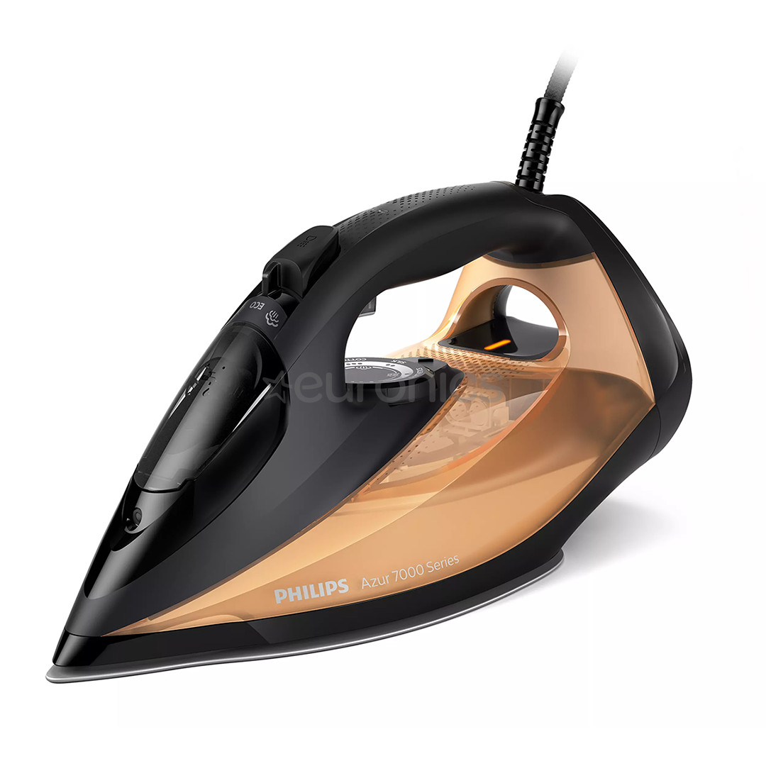 Philips Azur 7000 Series, 2800 W, black/golden - Steam Iron