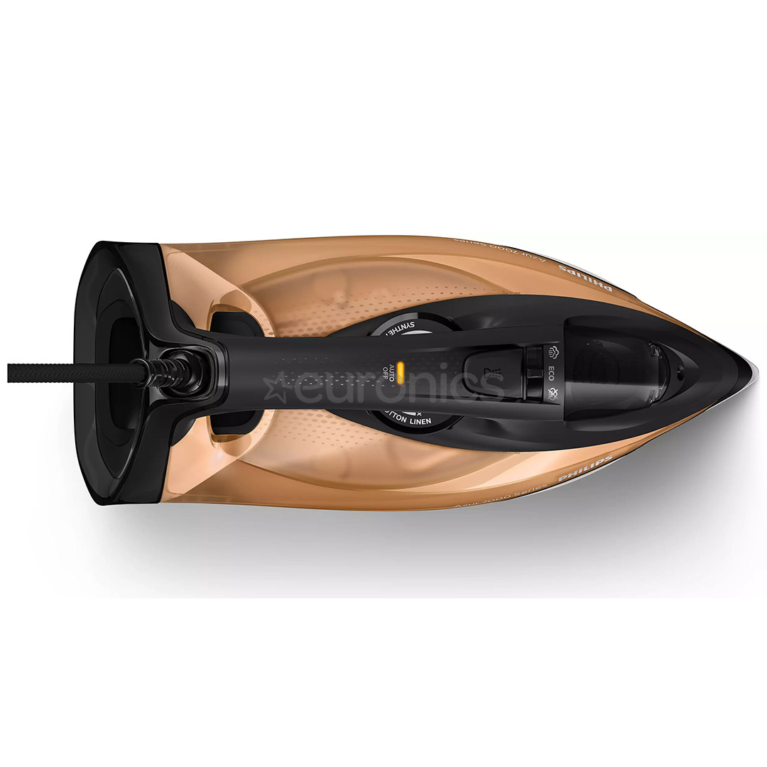 Philips Azur 7000 Series, 2800 W, black/golden - Steam Iron