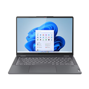 Lenovo IdeaPad Flex 5 14ALC7, 14'', Ryzen 5, 8 ГБ, 512 ГБ, W11H, серый - Ноутбук 82R9007ALT