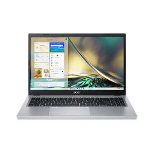 Acer Aspire 3, 15,6", Ryzen 5, 8 ГБ, 512 ГБ, W11H, SWE, серебристый - Ноутбук NX.KDEEL.002