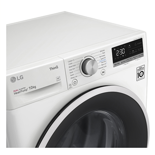 LG, тепловой насос, 10 кг, глубина 66 см - Сушильная машина
