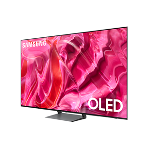 Samsung S92C, 77'', Ultra HD, OLED, centra statīvs, tumši pelēka - Televizors