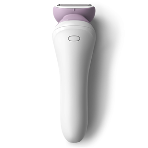 Philips Lady Shaver 6000, Wet & Dry, balta/violeta - Skuveklis sievietēm