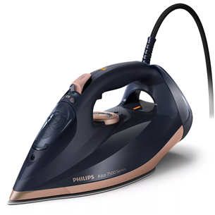 Philips Azur 7500 Series, 3200 W, blue/golden - Steam Iron DST7510/80