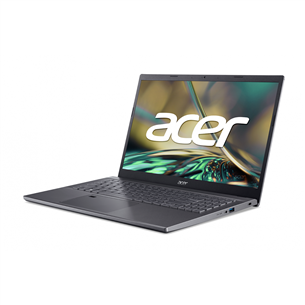 Acer Aspire 5, 15.6'', FHD, Ryzen 5, 16 GB, 512 GB, SWE, pelēka - Portatīvais dators