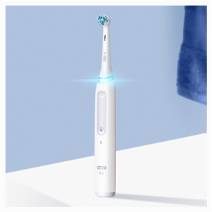 Oral-B iO4, balta - Elektriskā zobu birste