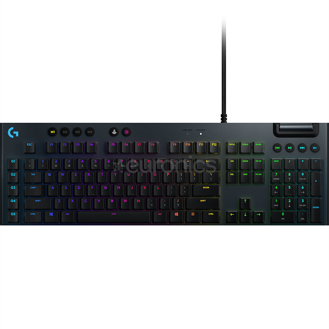 Logitech Keyboard G815, US, черный - Механическая клавиатура