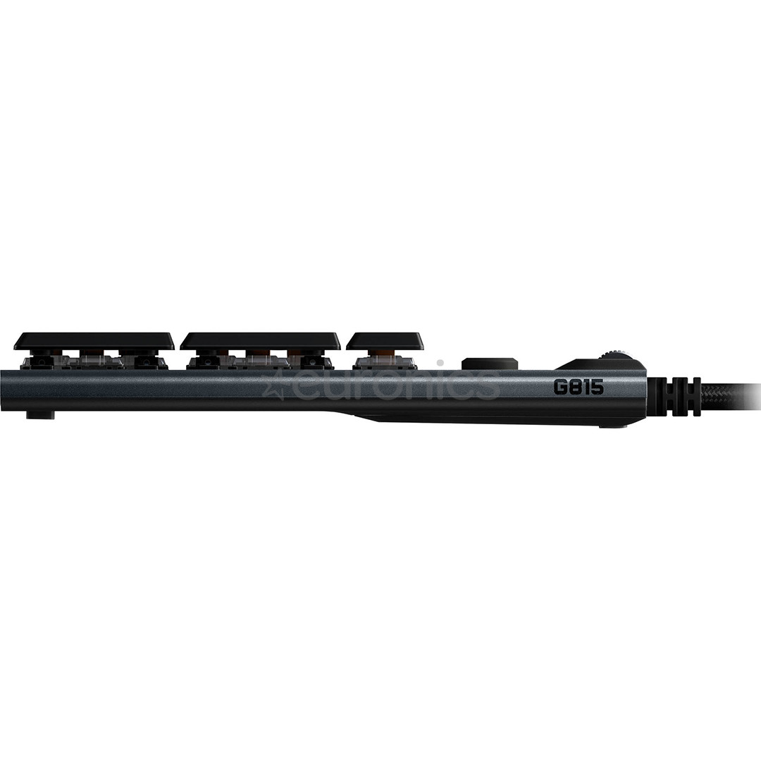 Logitech Keyboard G815, US, черный - Механическая клавиатура