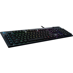 Logitech G815, Tactile, US, mehāniskā, melna - Klaviatūra