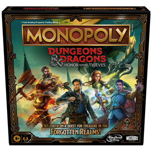 Monopoly: Dungeons and Dragons Movie - Board game 5010994202149