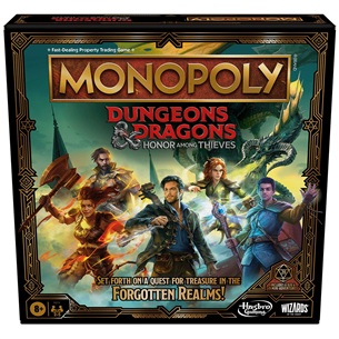 Monopoly: Dungeons and Dragons Movie - Board game