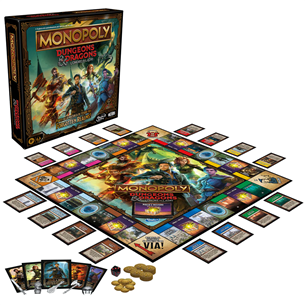 Monopoly: Dungeons and Dragons Movie - Board game