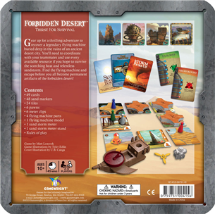 Forbidden Desert - Board game