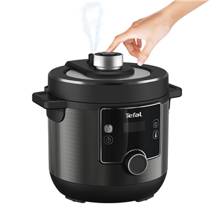 Tefal Turbo Cuisine & Fry, 1200 W, black - Pressure cooker