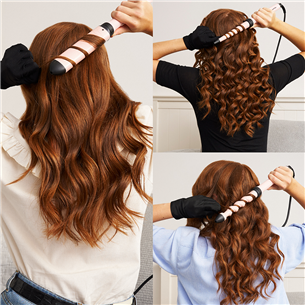 Babyliss Curl & Wave, сменные насадки, розовый - Плойка