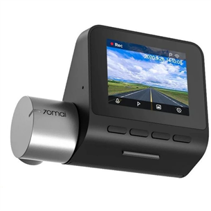 70mai Dash Cam Pro Plus+, melna - Videoreģistrators