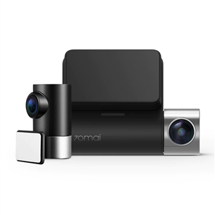 70mai Dash Cam Pro Plus+ Bundle Rear Cam, melna - Videoreģistrators A500S-1