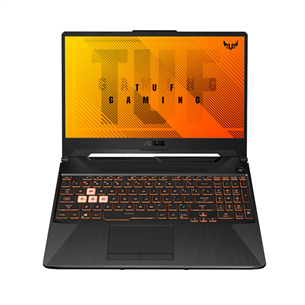 ASUS TUF Gaming F15, 15,6'', FHD, 144 Гц, i5, 16 ГБ, 512 ГБ, RTX 3050Ti, ENG, черный - Ноутбук