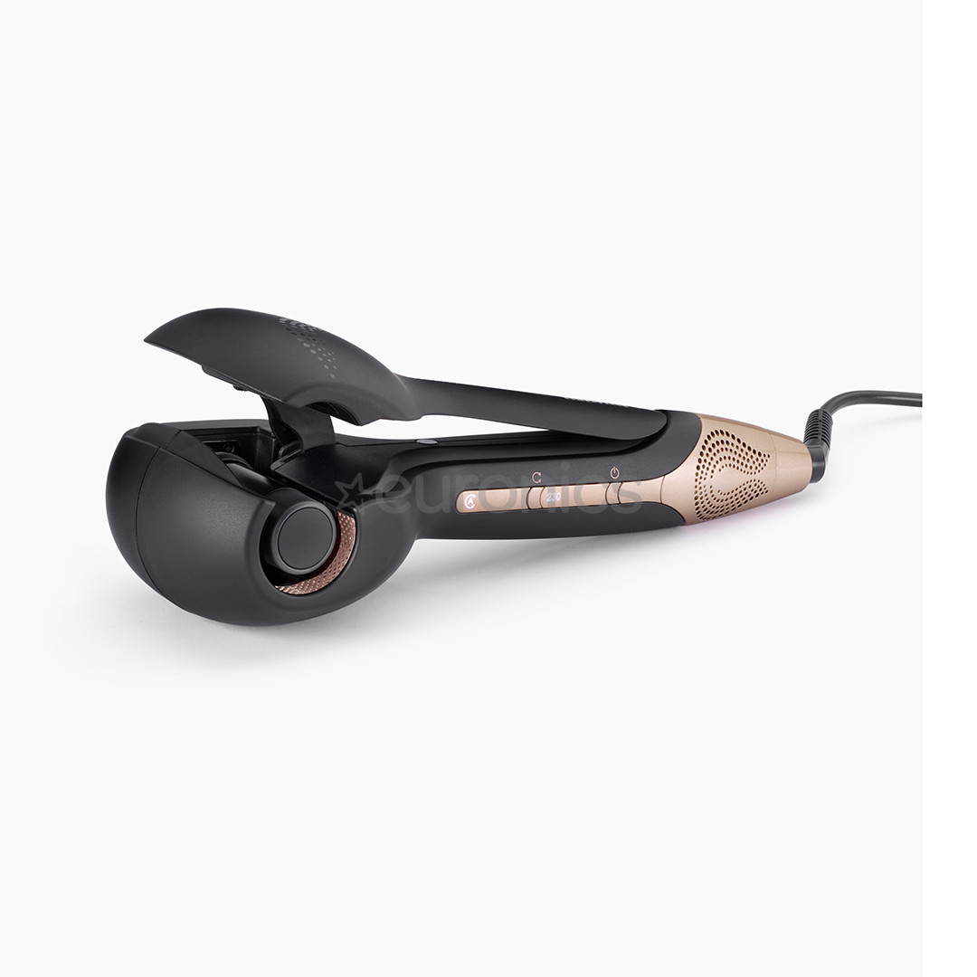 BaByliss Wave Secret Air, 180-230 °C, melna - Automātiskās lokšķēres