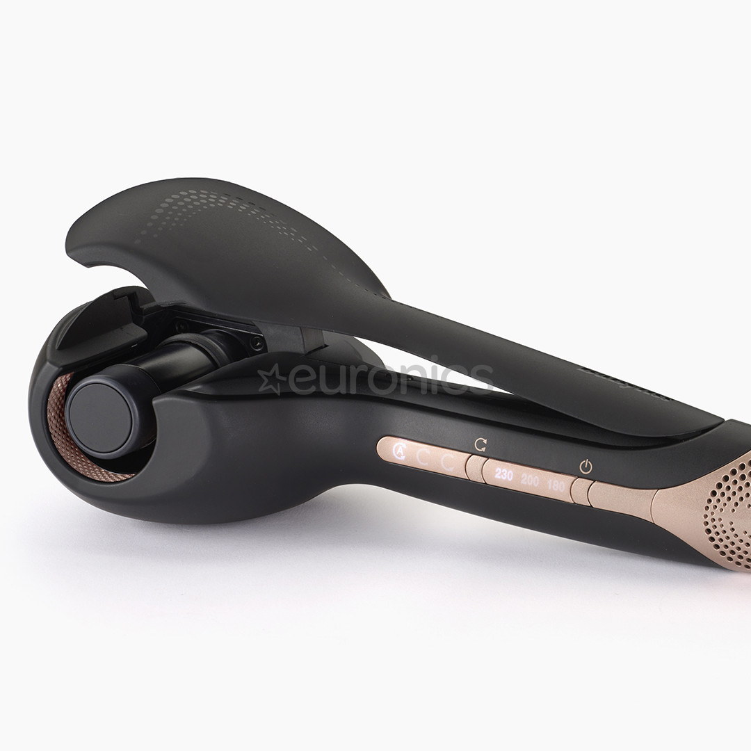 BaByliss Wave Secret Air, 180-230 °C, melna - Automātiskās lokšķēres