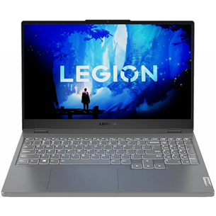 Lenovo Legion 5 15IAH7H, 15,6'', WQHD, 165 Hz, i5, 16 ГБ, 512 ГБ, RTX 3060, W11H, ENG, серый - Ноутбук