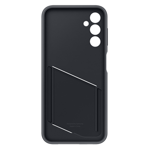 Samsung Card Slot Cover, Galaxy A14, kabatiņa kredītkartei, melna - Apvalks viedtālrunim