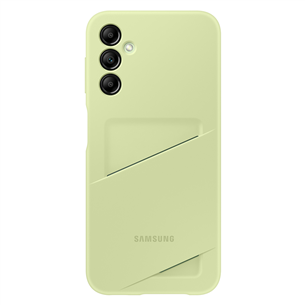 Samsung Card Slot Cover, Galaxy A14, kabatiņa kredītkartei, zaļa - Apvalks viedtālrunim EF-OA146TGEGWW