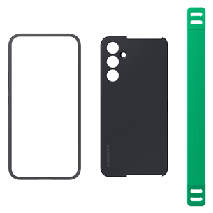 Samsung Silicone Haze Grip Case, Galaxy A54, melna - Apvalks viedtālrunim