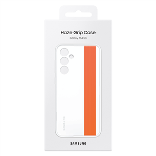 Samsung Silicone Haze Grip Case, Galaxy A54, balta - Apvalks viedtālrunim