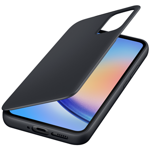 Samsung Smart View Wallet, Galaxy A34, melna - Apvalks viedtālrunim