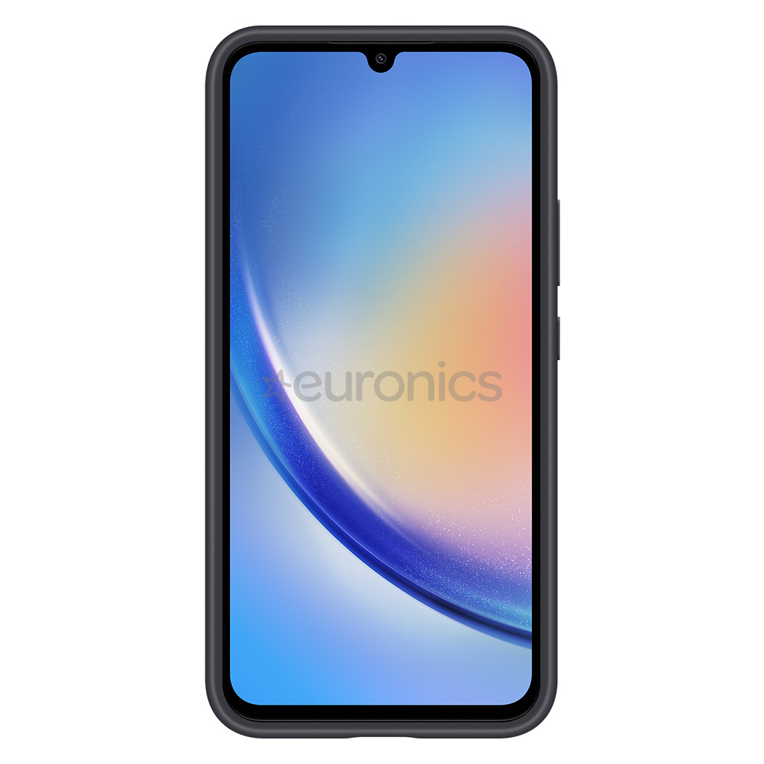 Samsung Card Slot Cover, Galaxy A34, kabatiņa kredītkartei, melna - Apvalks viedtālrunim