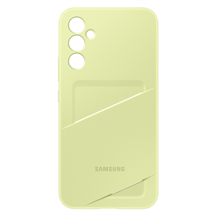 Samsung Card Slot Cover, Galaxy A34, kabatiņa kredītkartei, gaiši zaļa - Apvalks viedtālrunim