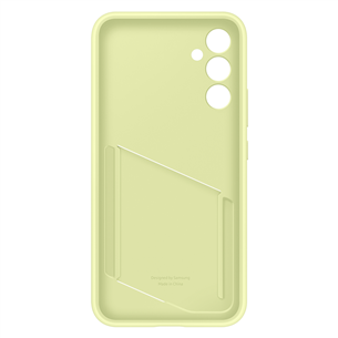 Samsung Card Slot Cover, Galaxy A34, kabatiņa kredītkartei, gaiši zaļa - Apvalks viedtālrunim