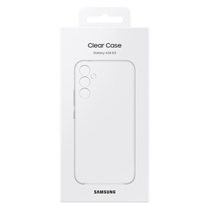 Samsung Clear Case, Galaxy A34, прозрачный - Чехол