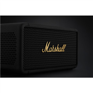 Marshall Middleton, melna/zelta - Portatīvais bezvadu skaļrunis