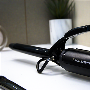 Rowenta, 16 mm, black - Curling Tong