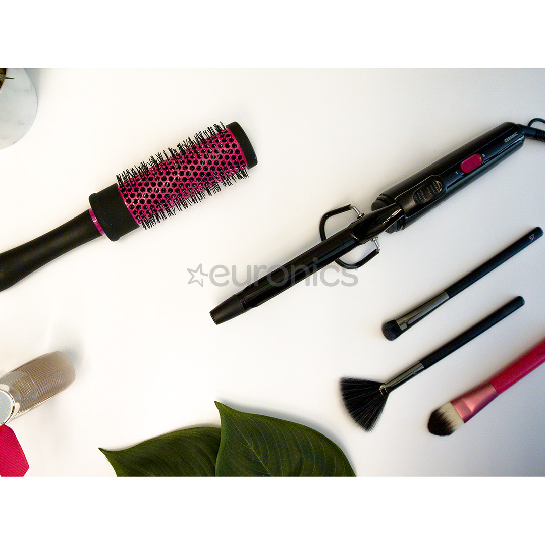 Rowenta, diametrs 16 mm, 180 °C, melna - Lokšķēres